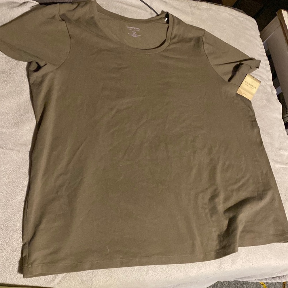 Sonoma Boat Neck Tee NWT